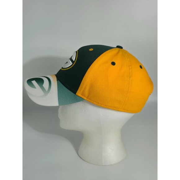 Green Bay Packers Adjustable Baseball Cap With Embroidered Logo & Curved Bill - Picture 5 of 12